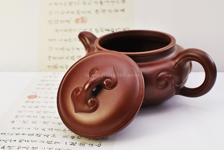 名家全手工宜兴原矿紫朱泥精品紫砂壶:仿古如意- 匠琳琅 名家全手工宜兴原矿紫朱泥精品紫砂壶:仿古如意- 匠琳琅